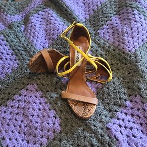 Steve Madden strappy heels